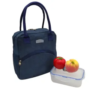 March EXPO Trade Fair 2024 Hot Supplier Primarily Handle Manufacturing Kids Back To School Child Insulated Lunch Bag For Kids