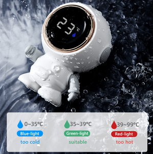 Termómetro Digital Inalámbrico de Lectura Instantánea con Flotador para Baño de Bebés, Termómetro Electrónico de Agua con Diseño de Astronauta - Product Image 5