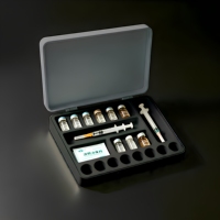 Caja de Embalaje Personalizada Xilin para Polvo Liofilizado, Péptidos, Botellas, Vacunas, Caja de Almacenamiento de Plástico