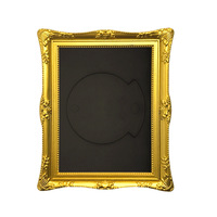 Grand cadre photo magnétique en plastique DIY 3D, autocollant magnétique souple pour réfrigérateur, cadre photo créatif ajouré, décoration photo vintage