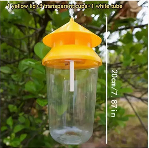 กับดักแมลงวันและตัวต่อสู้แมลงวันแบบแขวน ปลอดภัยต่อสิ่งแวดล้อม สำหรับปศุสัตว์กลางแจ้ง - Product Image 3