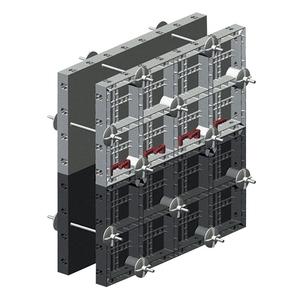 Modern Design Recyclable PP &amp; ABS <strong>Plastic</strong> Concrete <strong>Column</strong> Formwork <strong>Cheap</strong> Price Trade List in India for Formwork Panel