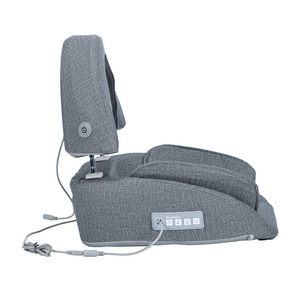 Coussin de massage électrique multifonctionnel pour le dos avec vibration, chaleur et pétrissage pour usage domestique, soutien lombaire - Product Image 4