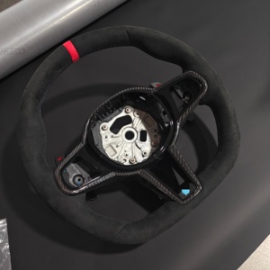 Volante Deportivo TY M Performance en Alcántara para <span class=keywords><strong>BMW</strong></span> X1 X2 X3 X4 X5 X3m X4m X5m G20 G22 G42 G30 G80 G82 F90 M2 M3 M4 <span class=keywords><strong>M5</strong></span> - Product Image 2