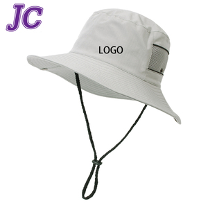 Chapeau bob en polyester uni de haute qualité Joychuang, protection solaire pour l'extérieur, adapté aux hommes et aux femmes - Product Image 1