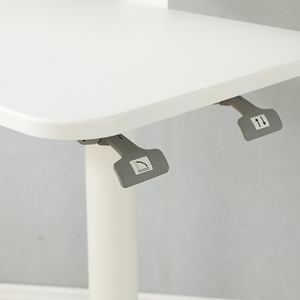 Xe Đẩy Di Động Máy Tính Xách Tay Có Thể Điều Chỉnh Độ Cao Bằng Khí Nén Bàn Máy Tính Làm Việc Văn Phòng Tại Nhà Có Bánh Xe Tháo Rời 2 Giá Đỡ - Product Image 5