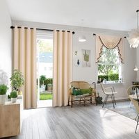Cortina cenefa de cascada opaca de chenilla de lujo de estilo europeo para decorar el hogar, Villa, sala de estar, ventanas