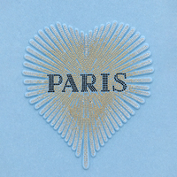 Sweat-shirt à col rond personnalisé Y2K avec strass en relief 3D, lettres simples, coupe ample, épaules tombantes, unisexe