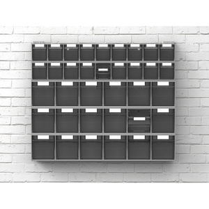 Fami Visual Box 600x210x242mm <b>small</b> parts <b>drawer</b> unit with 3 <b>drawers</b> - Product Image 5