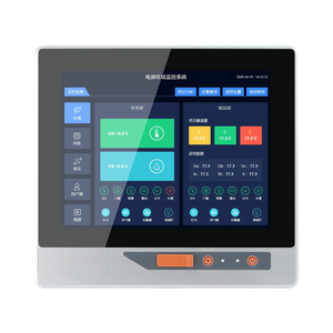 Computadora Industrial Todo en Uno con Pantalla Táctil de Panel de 10.4 Pulgadas, Aleación de Aluminio, IP65, Sin Ventilador, con Botones Frontales, Reinicio USB, Encendido/Apagado - Product Image 2