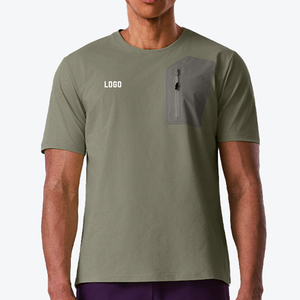 US Size Dry Fit Polyester Tshirts Customization Print <strong>logo</strong> 100 Blank Polyester Shirts High Quality T-shirts for Men - Product Image 2