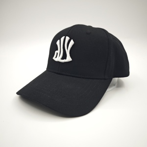 Casquette de baseball unisexe à 6 panneaux, structurée, effet vieilli, personnalisable avec logo brodé, en polyester/coton à pois, ajustable, style « Dad » - Product Image 4