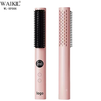 Sisir Pelurus Rambut 2-in-1 38W yang Dapat Disesuaikan untuk Salon dan Penggunaan di Rumah dengan Layar Temperatur