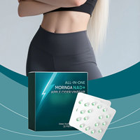Cápsulas Adelgazantes Premium al por Mayor OEM, Extracto de Hoja de Moringa para Pérdida de Peso, Quemador de Grasa y Control del Apetito, 32 Cápsulas
