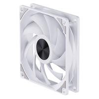 Ventilateur de refroidissement PC SNOWMAN Factory Direct AK120 sans LED, 4 broches PWM, 9 pales, 800-1600 tr/min, roulement fluide haute vitesse, 20dBA, noir et blanc, OEM