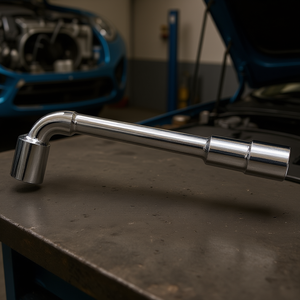 Barra de extensión FG 613 A19 para herramientas de reparación de automóviles cromada - Product Image 3