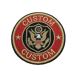 Écusson en tissu laser rond des Nations Unies pour manteaux, sacs, chapeaux tactiques - Écusson brodé réfléchissant IR qui brille dans le noir à coudre - Product Image 5