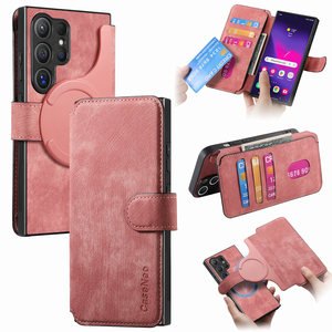 Funda Magnética con Bloqueo RFID y Tarjetero para <span class=keywords><strong>Samsung</strong></span> <span class=keywords><strong>Galaxy</strong></span> A57 S25 S26 <span class=keywords><strong>Ultra</strong></span>, Funda Protectora Completa para Teléfono - Product Image 1