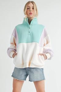 Tùy chỉnh màu sắc khối áo thun áo cho phụ nữ - Product Image 5