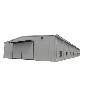 Prefabricated Steel Structure Drawing Storage prefab Shed Barn Steel Construction Galvanized Material Metal Building Structural