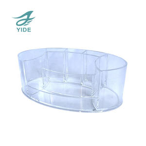 YIDEウィッシュメイクアップオーガナイザー透明デスクビューティーコスメティックスオーガナイザーセットクリアホワイトメイクアップ収納引き出しスタンドメイク用 - Product Image 6