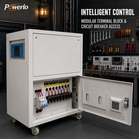 Stabilisateur de tension triphasé 380V à affichage numérique, série AVR, protecteurs de tension pour la sécurité des équipements d'atelier