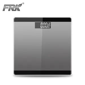 Frk balança eletrônica digital, 180kg 396lb balança de vidro temperado para pesagem do corpo