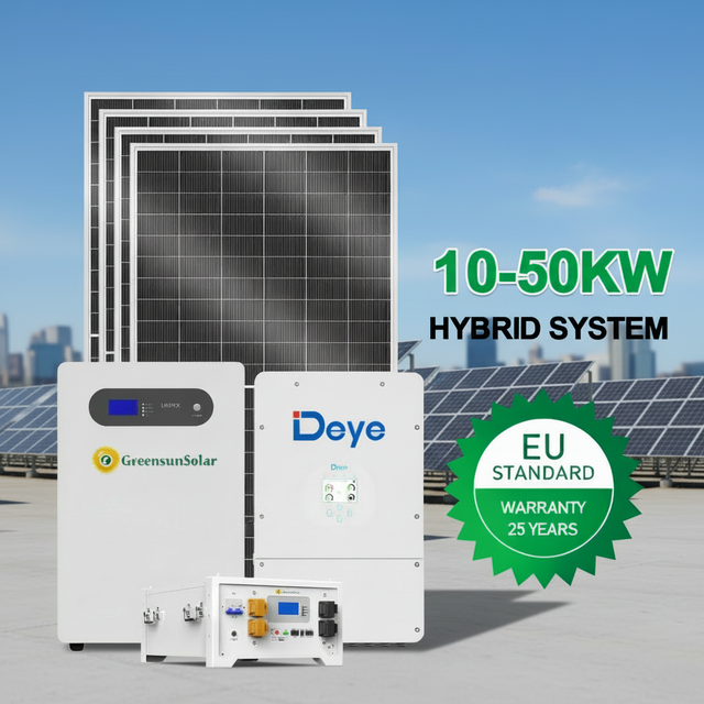 Photovoltaic Hybrid Solar Energy System 3Kw 5Kw 10Kw 15Kw 20Kw 30Kw Complete On Off Grid Solar Power System Kit for Home