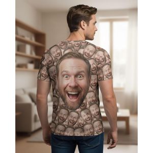 T-shirt personnalisé avec photo, unisexe, 100% coton, impression numérique, matière jersey respirante - Product Image 5