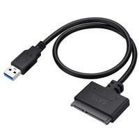 Nuevo Adaptador de Disco Duro G-karve USB3.0 SATA a USB3.0 de 2.5 Pulgadas con Conductor de Núcleo de Cobre y Revestimiento de PVC - Longitud Personalizable