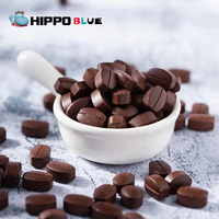 Bonbons au café de haute qualité, prix d'usine, étiquette personnalisée, bonbons durs compressés, emballage en vrac, saveurs variées, vente en gros