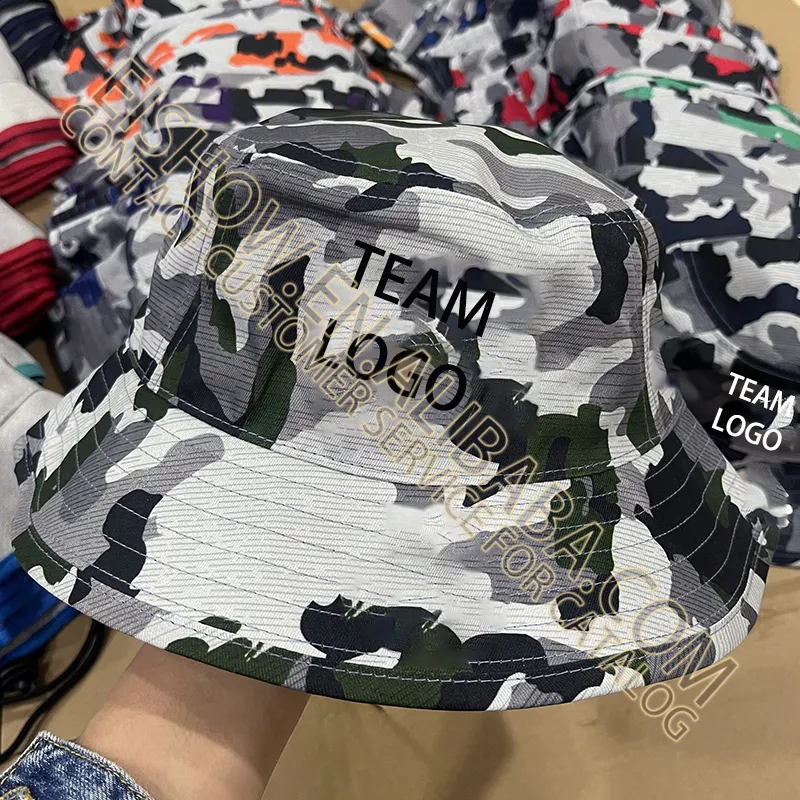 미식 축구 팀 모자 여름 새로운 크로우 데님 힙합 모자 차양 캐주얼 버킷 모자