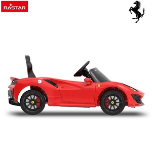 Rastar alta especificación 12V 7A coche eléctrico niños Batería grande niños bebé juguete coche Ferrari paseo en coche para que los niños conduzcan - Product Image 5