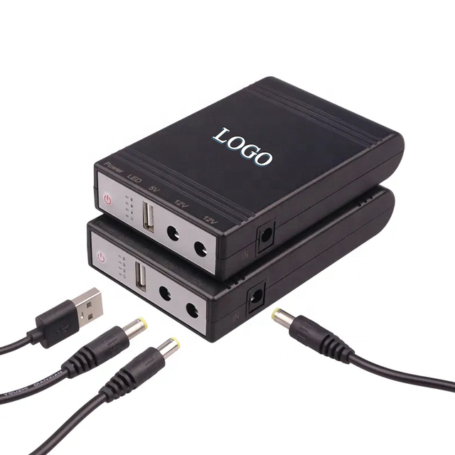 Smart Portable Mini DC UPS 8000mAh 5V/9V/12V Single Phase 18650 Lithium Battery 8 Hours Backup Home WiFi Router