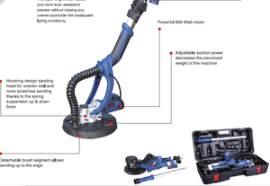 <span class=keywords><strong>Ponceuse</strong></span> à cloisons sèches pour murs <span class=keywords><strong>et</strong></span> plafonds pour outils de construction - Product Image 5