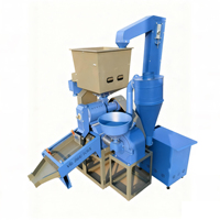 Machine à décortiquer le riz multifonctionnelle à haute efficacité pour le riz paddy, le blé, le millet, avec chambre en acier inoxydable