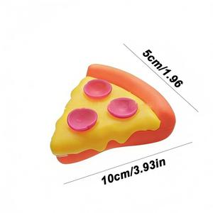 Jouets sensoriels à presser en forme de pizza, carrés, anti-stress, musicaux, pour la décompression et la relaxation, jouets Fidget, très demandés - Product Image 3