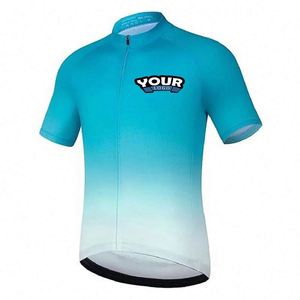 เสื้อจักรยานเสือภูเขาผู้ชายแบบสั่งทำ OEM ระบายอากาศได้ดี น้ำหนักเบา โพลีเอสเตอร์ แห้งเร็ว ป้องกันแบคทีเรีย พิมพ์ลายดิจิตอล - Product Image 2