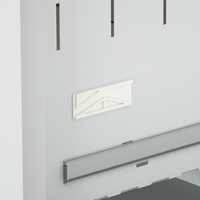 Armoire de classement verticale à 3 tiroirs réglable et verrouillable, mobilier de bureau moderne en acier pour la maison, le bureau, la salle de sport, l'école, l'entrepôt