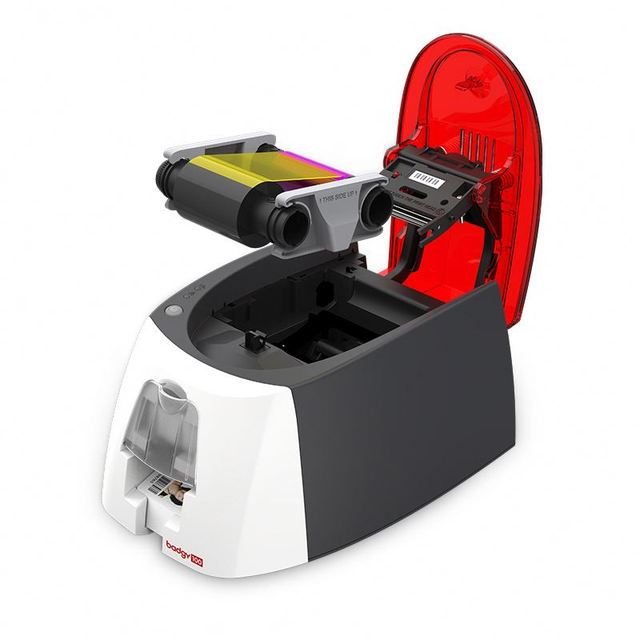 The Best Price Evolis Badgy100 ID Card Printer Black/ Color Thermal Printer