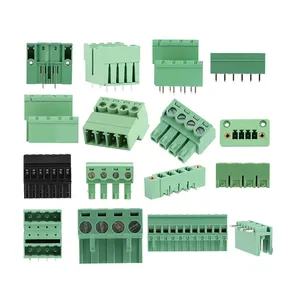 Connect terminal block 3.5mm 5.08mm 7.62mm 3 pole pluggable terminal blocks