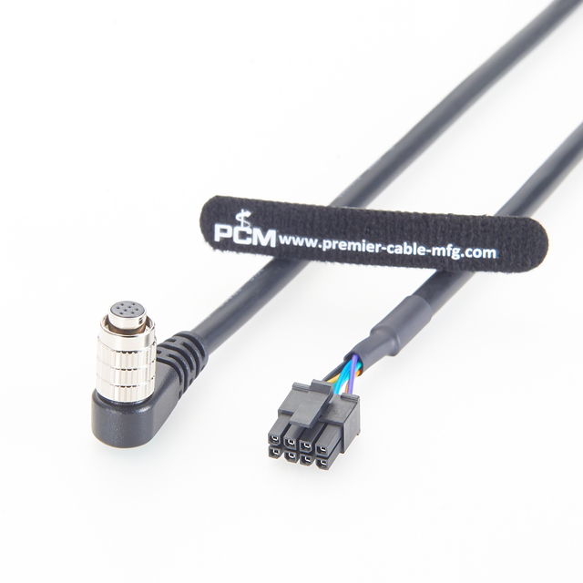 Hirose HR25-7TP-8S to Molex Micro-Fit 8 Pin Camera Trigger Cable