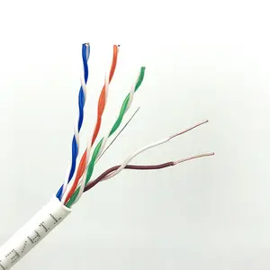 High Speed 8 Cores Telecommunication Cable Cat6a Utp Cat5e Drop Cable Rj45 Cat7 Cat 8 Cable