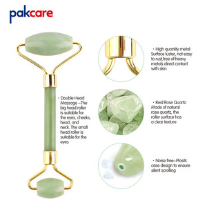 Ensemble de rouleaux faciaux relaxants avec masque oculaire rafraîchissant, outils de beauté doubles pour réduire les poches, le drainage lymphatique et une peau rajeunie - Product Image 3