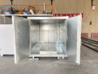 Machine électrostatique complète de revêtement en poudre Four de durcissement de poudre et système de cabine de peinture