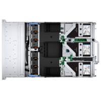 Serveur personnalisable R760 2U 4 GPU pour l'IA, serveur intelligent pour le cloud, DeepSeek, déploiement localisé