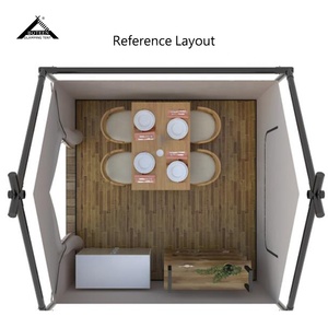 Casa Prefabricada Boteen, Pequeña, Impermeable, de Una Habitación, para Glamping Familiar, Hotel, Resort o Safari - Product Image 4