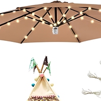 Lanterne de camping LED rechargeable à l'énergie solaire, étanche, lumière de tente extérieure, charge USB, lampe d'ambiance portable, télécommande, 3.7V