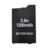 Baterai Isi Ulang 1200mAh Paket Baterai Pengganti untuk Perbaikan Konsol PSP 2000 3000