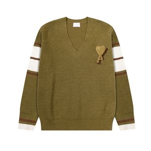 Km407 Maglione Vintage da <span class=keywords><strong>Donna</strong></span> con Scollo a V, Maniche Lunghe, Stampa Frontale in Lana, Vendita all'Ingrosso - Product Image 4